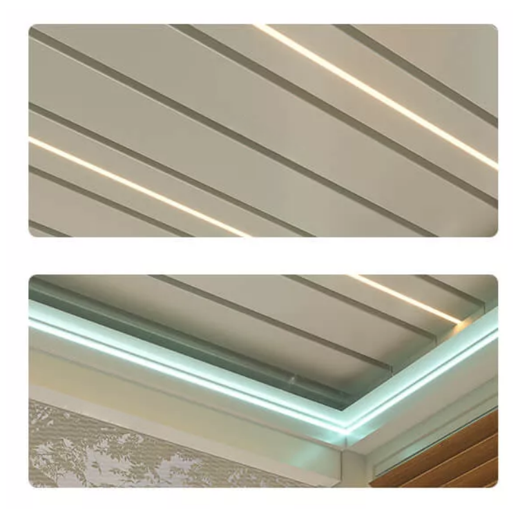 YD Pro pergola valgustuse võimalused